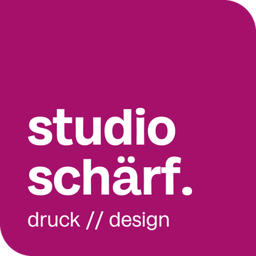 studio schärf. druck // design